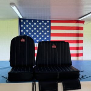 J3 Cub seat cushion set (front and back) Synthetic Leather